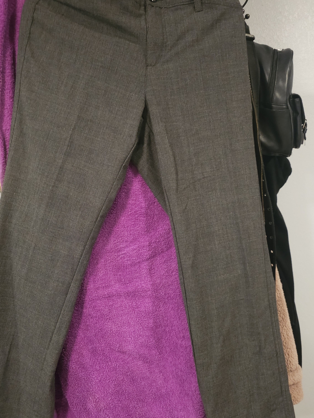 Lee Riders Charcoal Dress Pants